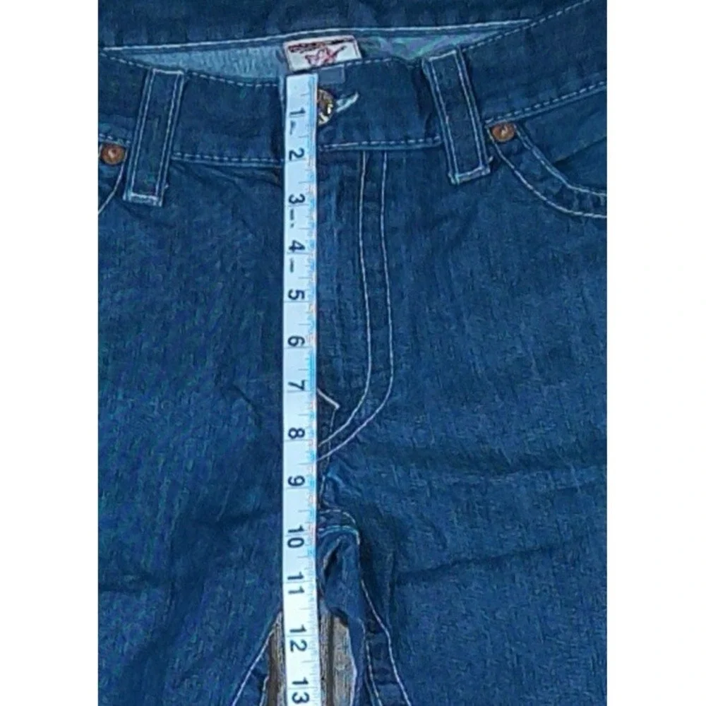 True Religion Jeans Mens Ricky Size 38 X 33 Blue 100%‎ Cotton Made In USA